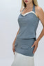 Definitive Flair Halter Neck Top