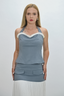 Definitive Flair Halter Neck Top